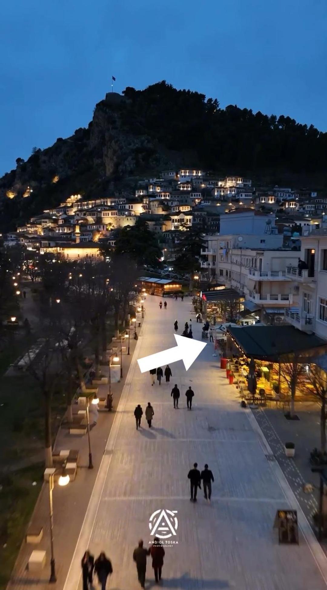 Promenade Apartment In City Centre Berat Dış mekan fotoğraf